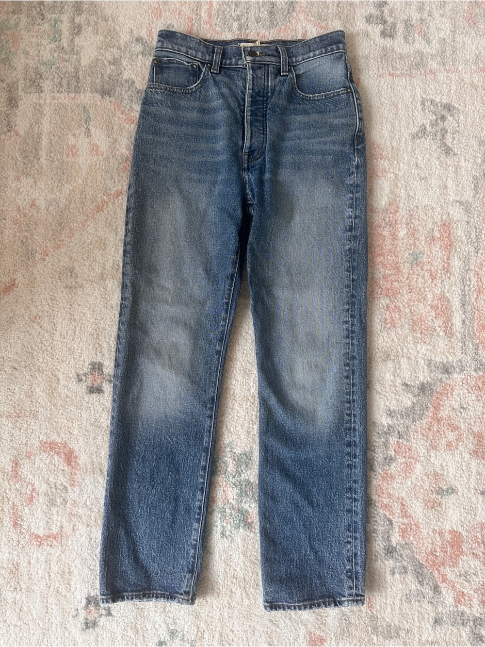 Madewell 90’s Straight Leg Crop Jeans